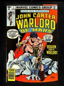 John Carter Warlord of Mars #3 NM 9.4