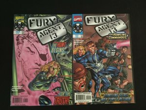 FURY/AGENT 13 #1, 2 VFNM Condition