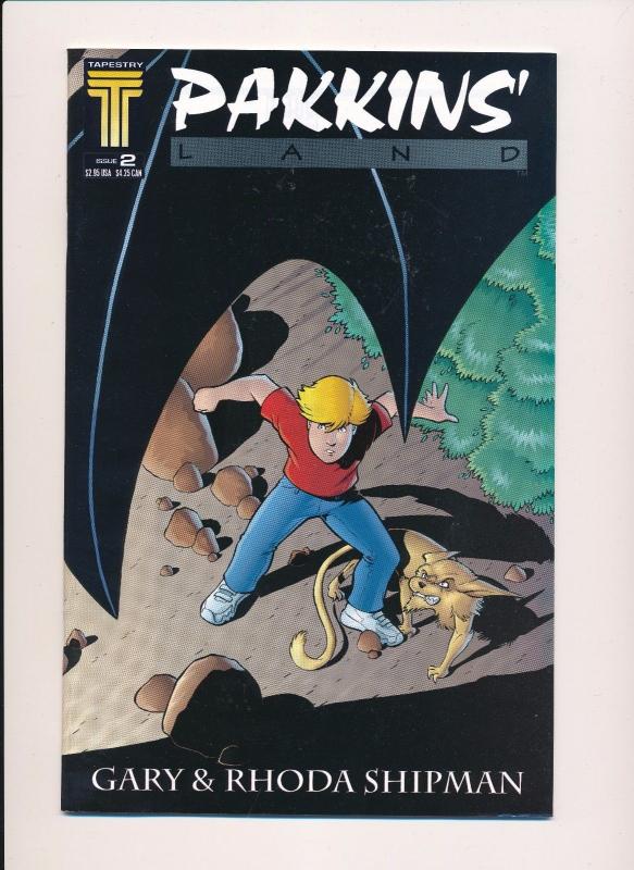 PAKKINS' Land #1-2, Gary & Rhoda Shipman Tapestry Comics 1997 ~NM (HX258)