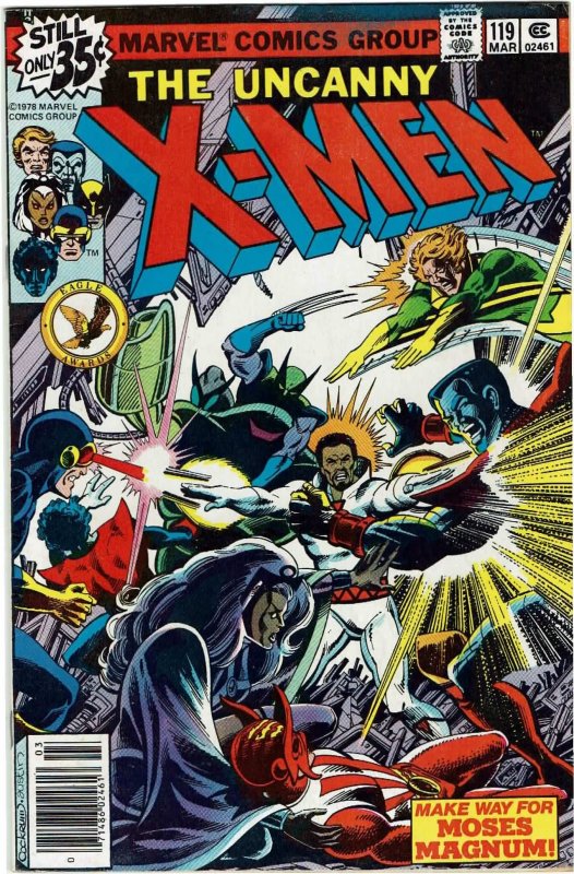 Uncanny X-Men #119 Chris Claremont John Byrne 1st Mutant X VF+