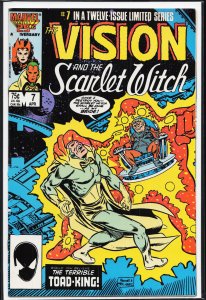 The Vision and the Scarlet Witch #7 (1986) The Vision
