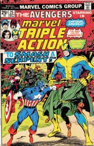 Marvel Triple Action #25 (1975) The Avengers