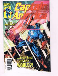 Captain America #22 VF Marvel Comics Comic Book Waid Klaw 1999 DE11