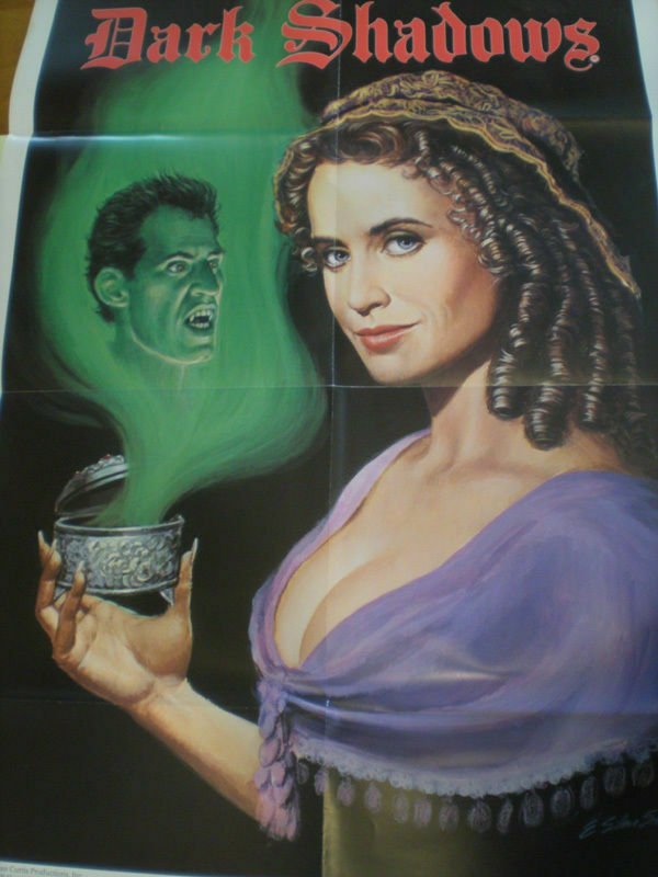 DARK SHADOWS Promo poster, 24 x 39, 1991, Unused, Vampire