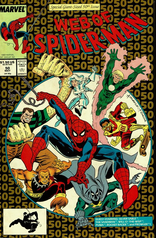 Web of Spider-Man #50 - NM - Giant Size Issue