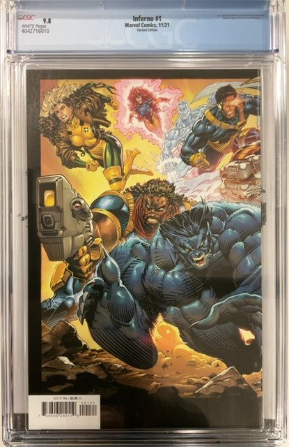 Inferno #1 Capullo Cover CGC 9.8