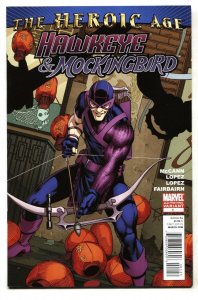 Hawkeye and Mockingbird #1 2010 2nd print  Variant  Marvel comic book