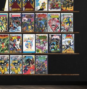 Huge Lot 150+ Comics with Darkhawk, Eternal Warrior, Bloodshot & More!