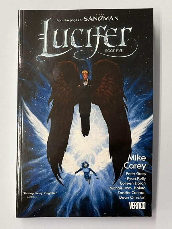 LUCIFER BOOK FIVE TP GRAPHIC NOVEL Vertigo DC Comics Mike Carey Sandman Universe