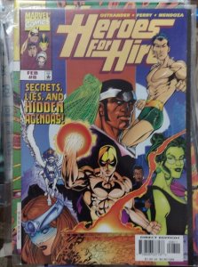 HEROES FOR HIRE # 8 1998 MARVEL  IRON FIST LUKE CAGE