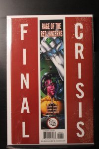 Final Crisis: Rage of the Red Lanterns Sliver Cover (2008)