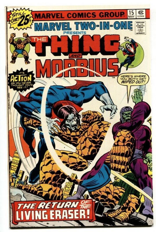 Marvel Two-In-One #15 1976- Morbius-High Grade