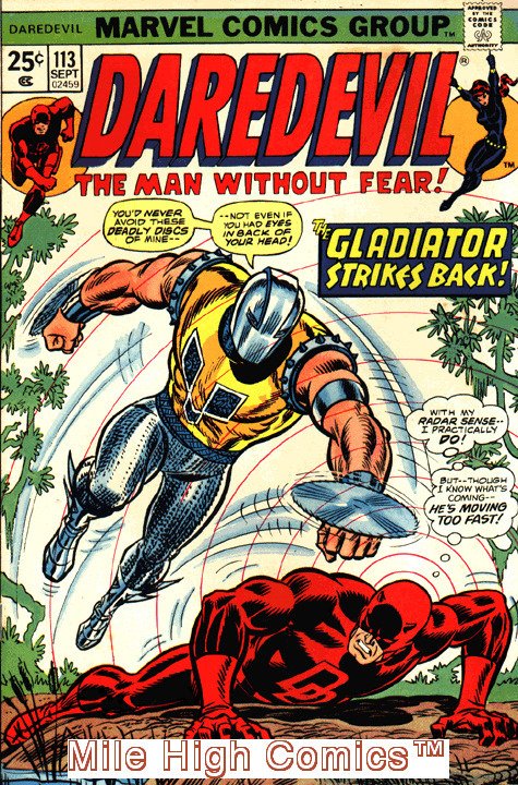 DAREDEVIL  (1964 Series)  (MAN WITHOUT FEAR) (MARVEL) #113 Very Fine Comics Book