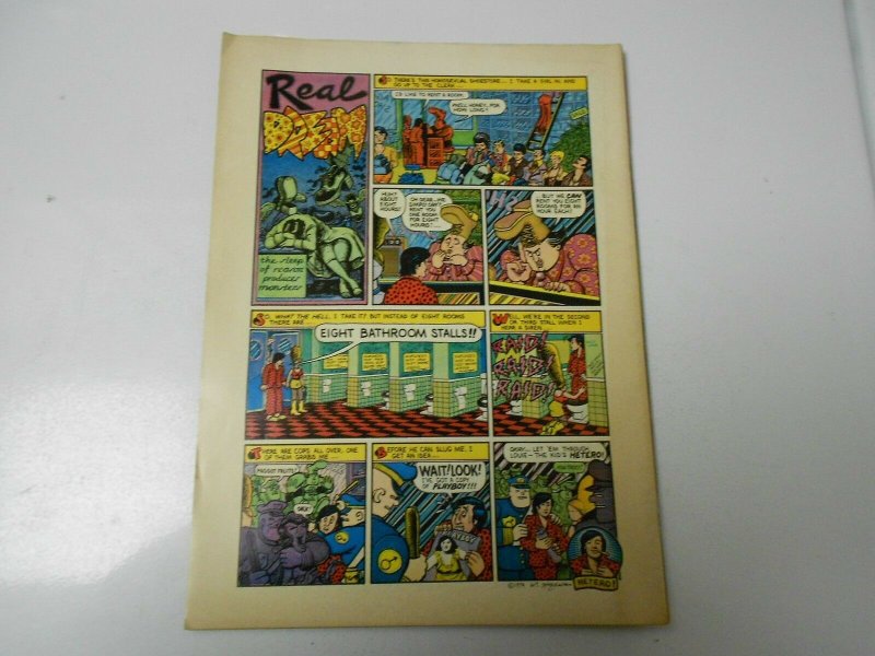 1974 SHORT ORDER #2 FVF 7.0 Bill Griffith 1st/Only Print Family Fun