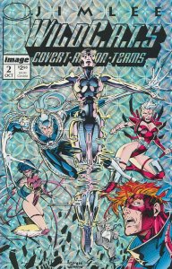 WildC.A.T.s #2 VF ; Image | Jim Lee Wildcats Prism Foil Cover