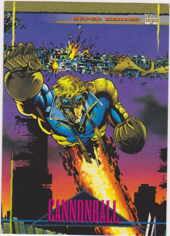 1993 Marvel Universe #29 Cannonball