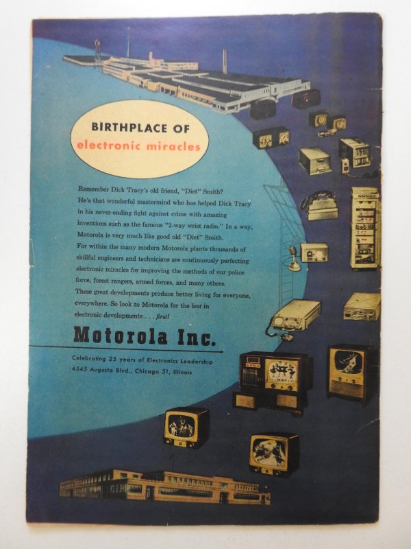 Dick Tracy Comics: Special Edition for Motorola, Inc. (1953) Good+ Condition!