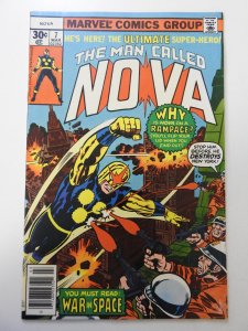 Nova #7 (1977) VG Condition moisture stain