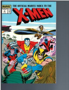 The Official Marvel Index to the X-Men #4 (1987)
