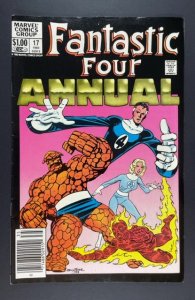 Fantastic Four Annual #17 Newsstand Edition (1983)