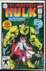 The Incredible Hulk #393 Direct - Second Printing Variant (1992) Hulk