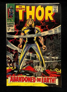 Thor #145 Abandoned On Earth! Stan Lee! Jack Kirby Art!