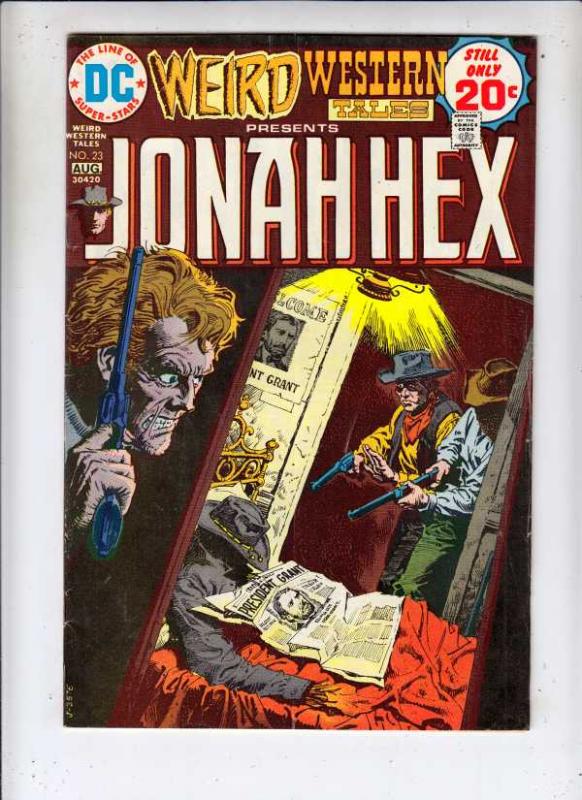Weird Western Tales #23 (Aug-74) VF/NM High-Grade Jonah Hex