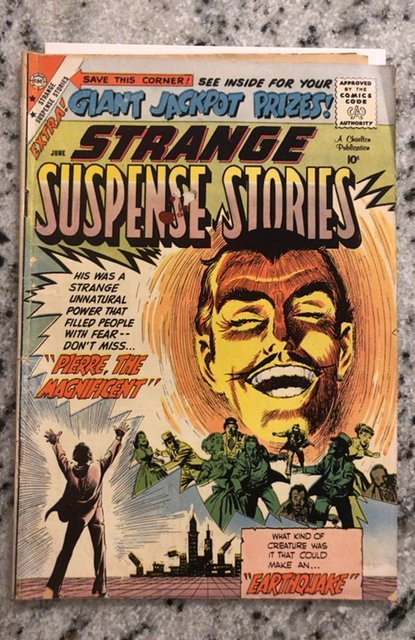 Strange Suspense Stories #42 (1959)  Comic Book JH6