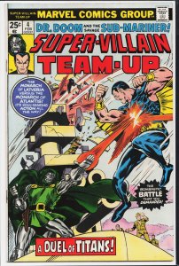 Super-Villain Team-Up #4 (1976) Namor the Sub-Mariner