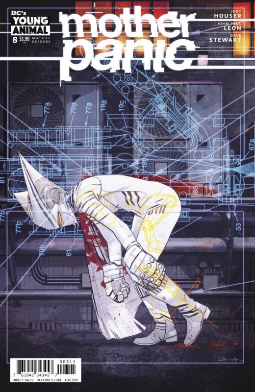 Mother Panic (2016) #8 VF/NM Tommy Lee Edwards Cover DC Young Animal