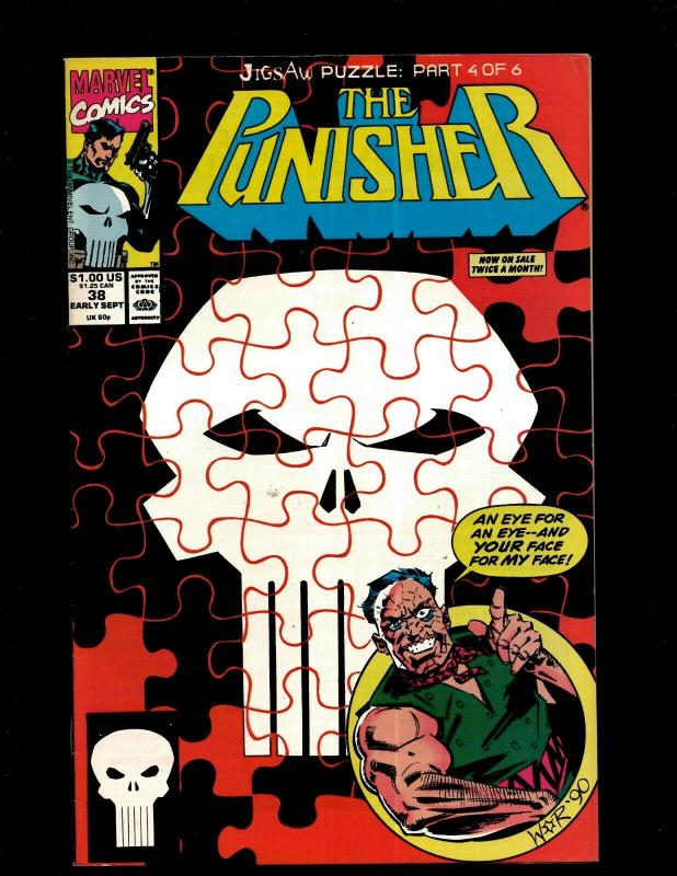 10 Punisher Marvel Comic Books #14 30 31 34 35 36 37 38 39 40 HY6