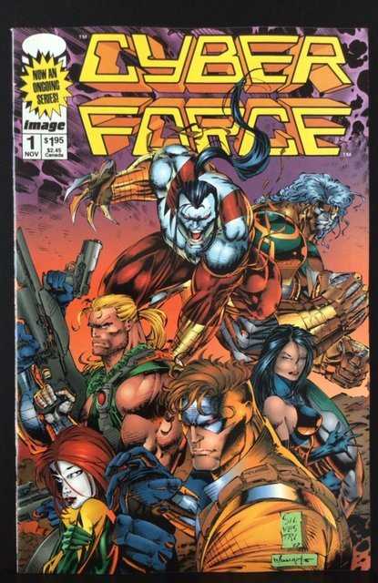 Cyber Force #1 (1993) ungraded