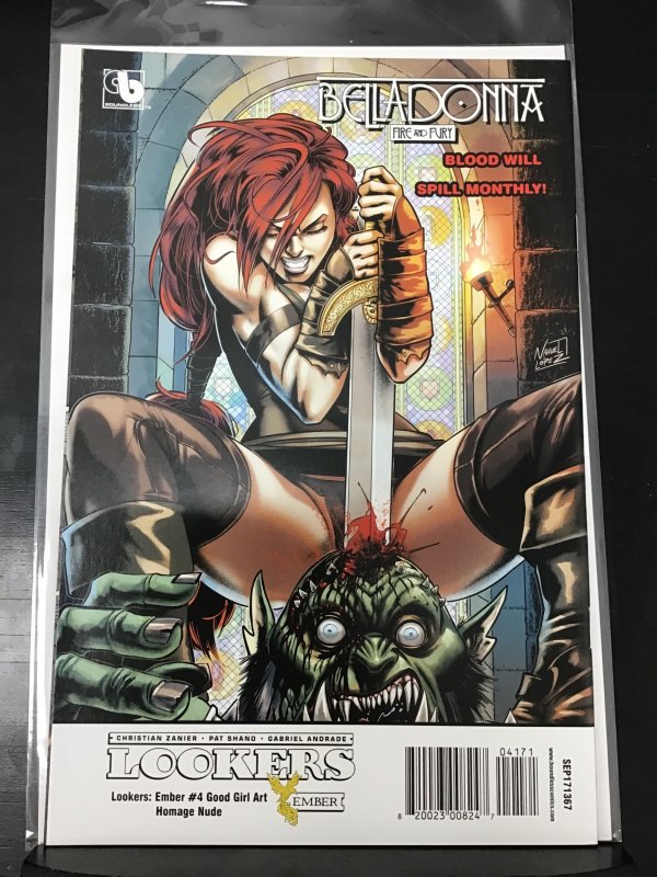 Lookers: Ember #4 GGA Homage Cover (9.2) 2017