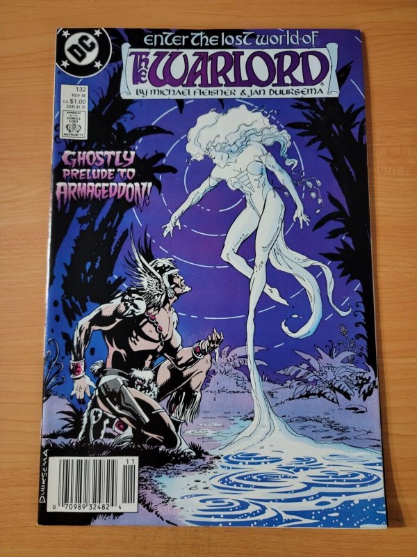 The Warlord #132 Newsstand Variant ~ NEAR MINT NM ~ 1988 DC Comics