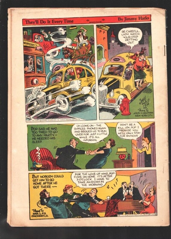 Ace Comics #118 1947-Reprints famous newspaper comic strips in comic book for...