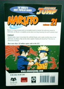Naruto #21, Shonen Jump Manga, Viz Media