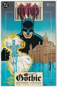 Batman Legends Of The Dark Knight #8 Gothic June 1990 DC