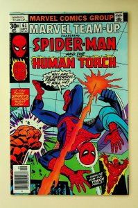 Marvel Team-Up #61 Spider-Man and The Human Torch (Sep 1977, Marvel) - VF/NM