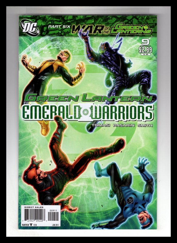 Green Lantern: Emerald Warriors #9 (2011)    / ID#07