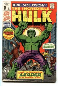 Incredible Hulk Annual #2 1969- King Size Special VG-