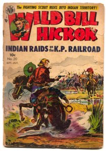 Wild Bill Hickok #20  1954 - Avon  -FR - Comic Book
