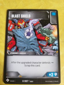 Transformers Trading Card Game: Wave 1  - Blast Shield