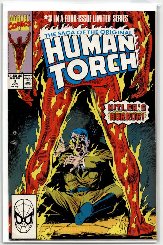 Saga of the Original Human Torch #3 (1990) Human Torch