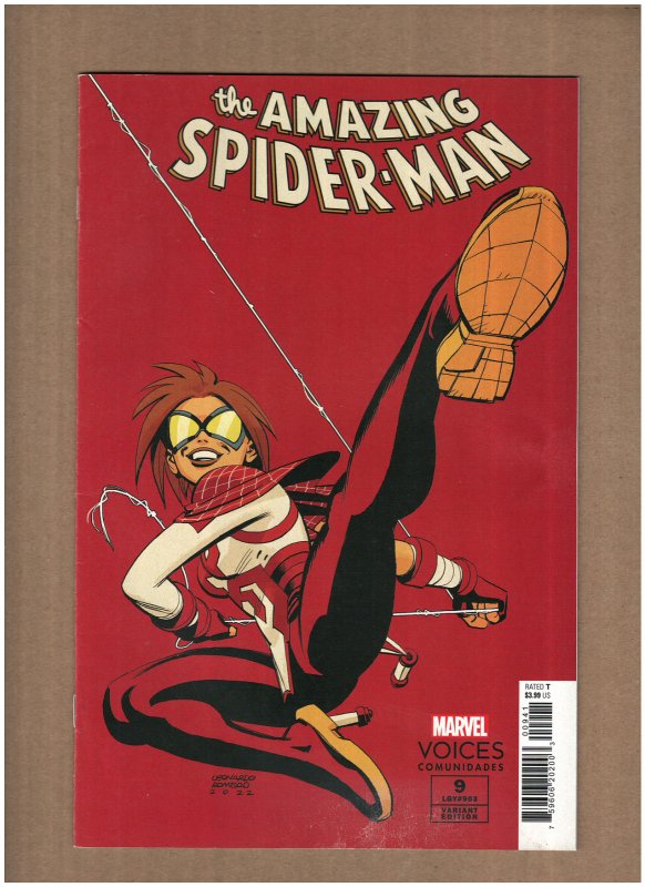 Amazing Spider-man #9 Marvel Comics 2022 Voices Variant VG/FN 5.0