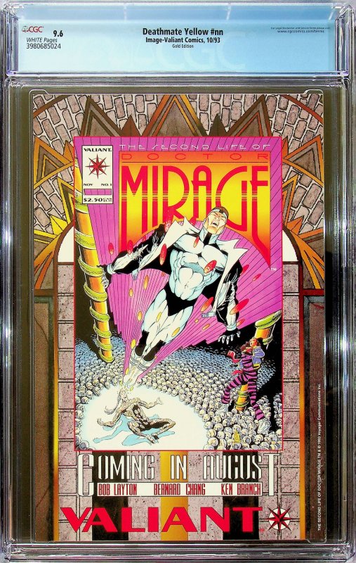Deathmate #Yellow (1993) - CGC 9.6 Cert#3980685024
