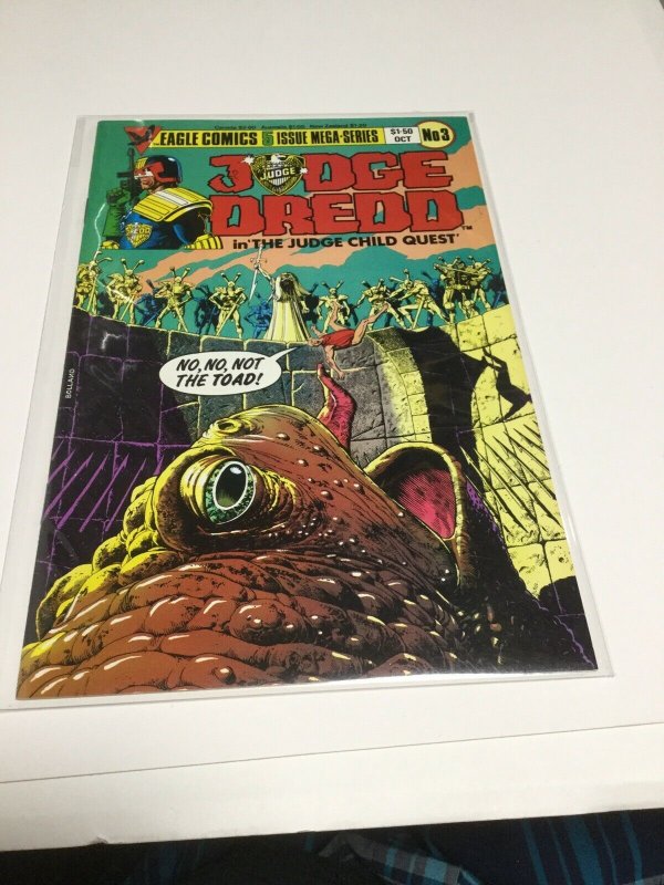 Judge Dredd: The Judge Child Quest #3 Eagle Comics Nm Near Mint