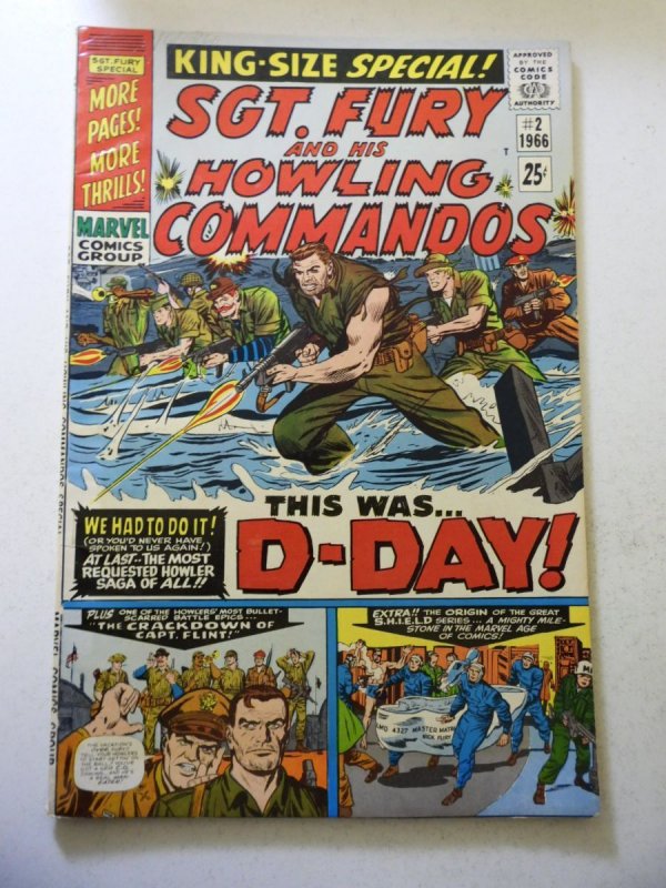 Sgt. Fury Annual #2 (1966) FN Condition