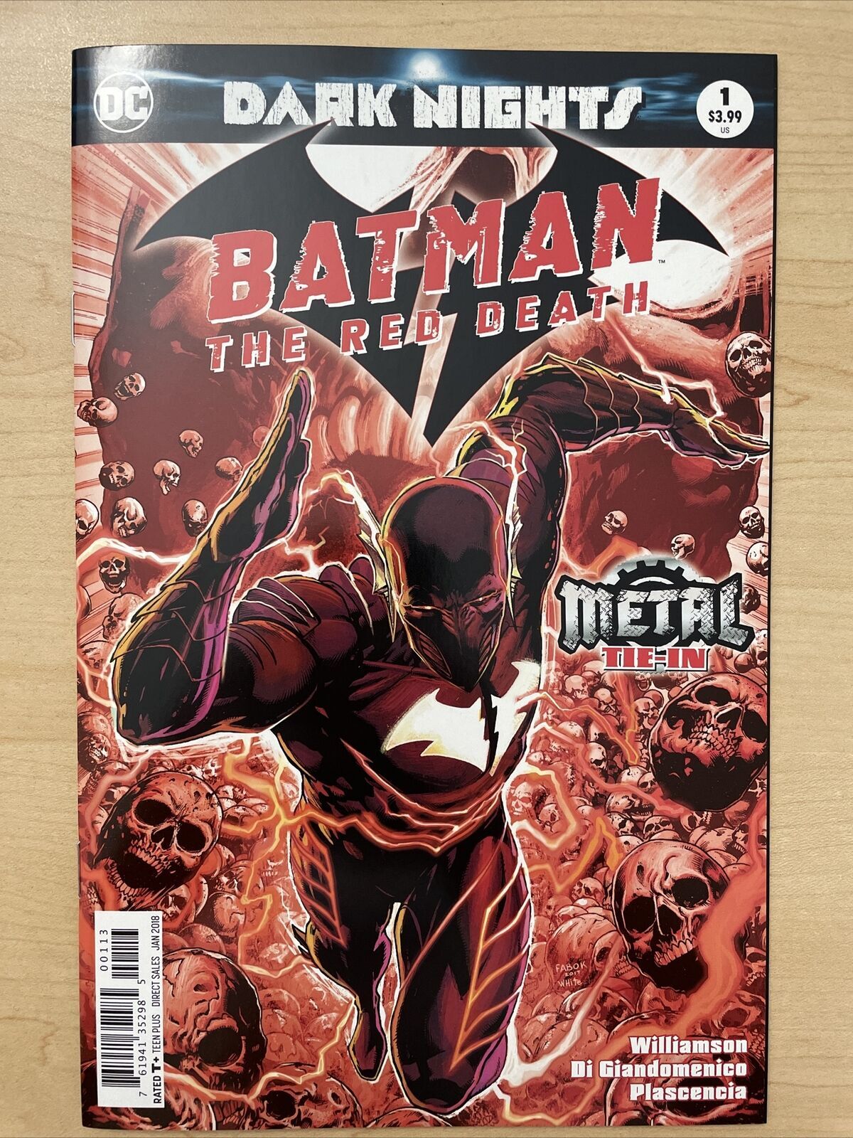 Batman The Red Death #1 3rd Print - Metal Tie In | Comic Books - Modern  Age, DC Comics, Batman / HipComic