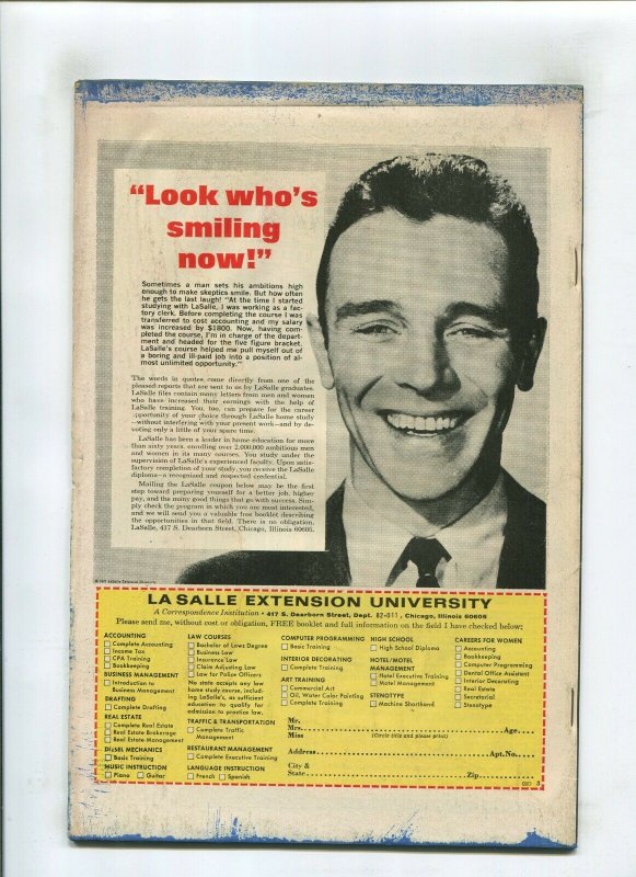 CAPTAIN MARVEL #23 (6.0) *FISHERMAN* BEWARE THE LIVING H BOMB 1972