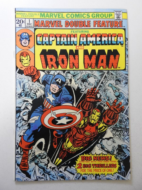 Marvel Double Feature #1 (1973) FN Condition! 1/2 in tear fc